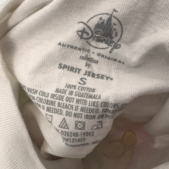 Disneyland Disney Spirit Jersey Pineapple Tie Dye Oversized Shirt Size Small - Picture 2 of 3